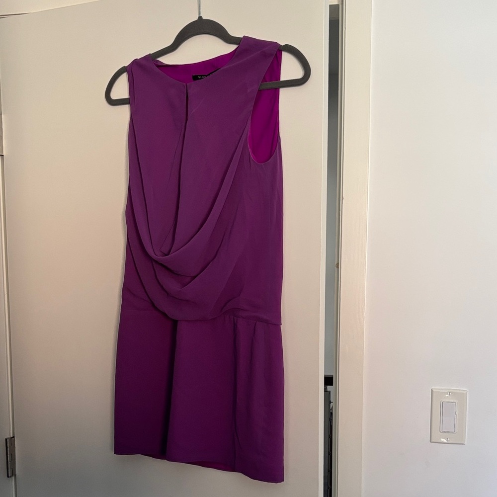 Black Halo Vibrant Purple Dress